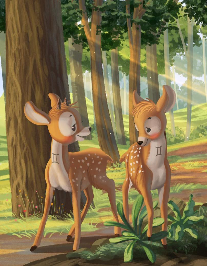 The Tale Of Charlotte & Christien, The Curious Deer: Gemini