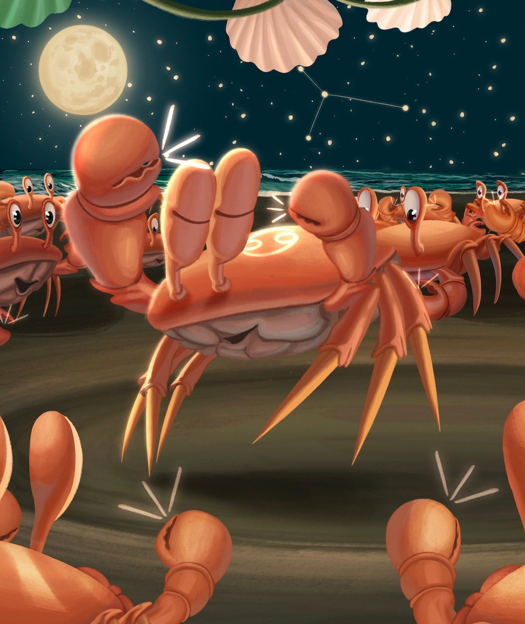 The Tale Of Calypso, The Creative Crab: Cancer