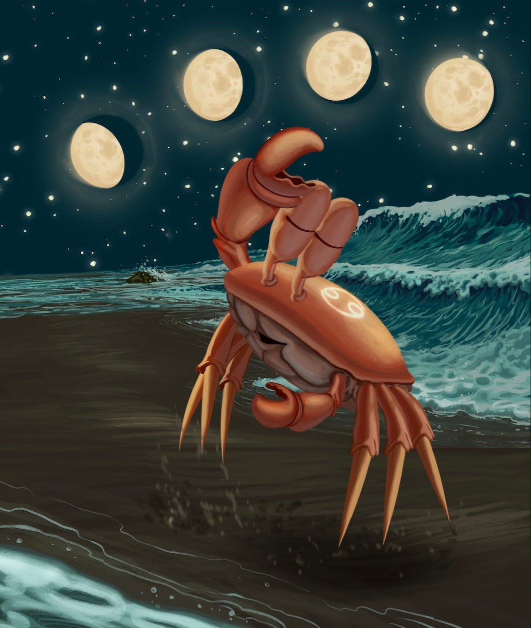 The Tale Of Calypso, The Creative Crab: Cancer
